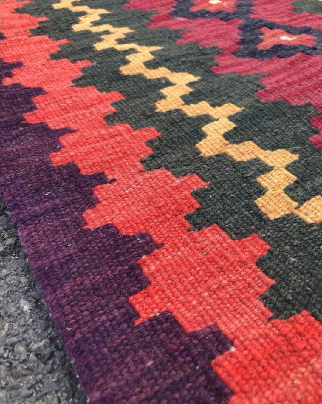 Tapis kilim fait main 2m x 0,6m