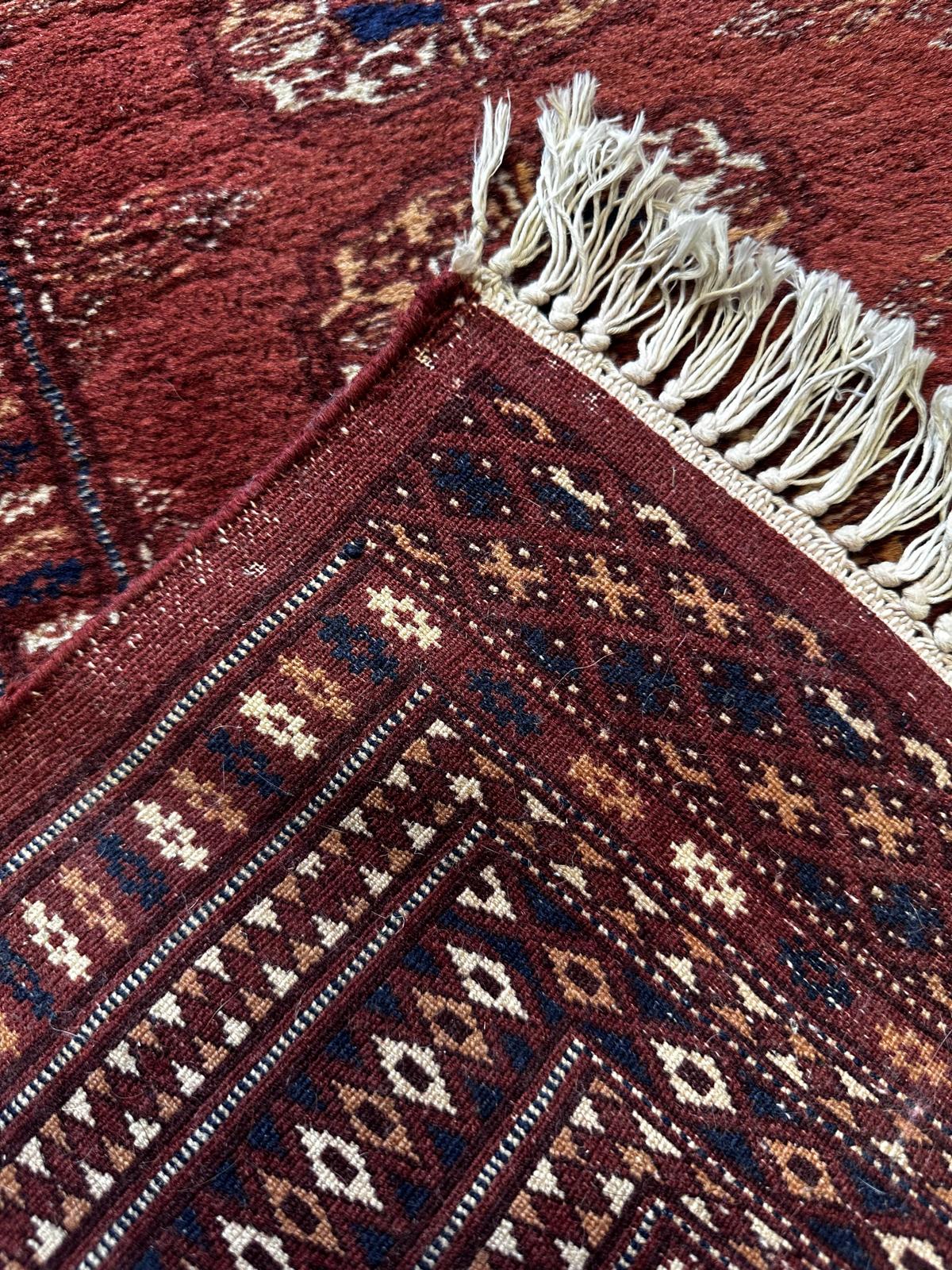 Tapis oriental de couloir, fait main 180cm x 70cm