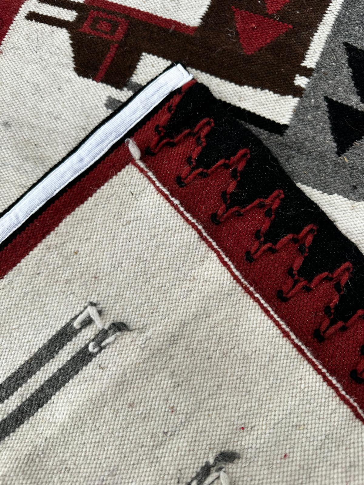 Tapis kilim fait main 100cm x 60cm