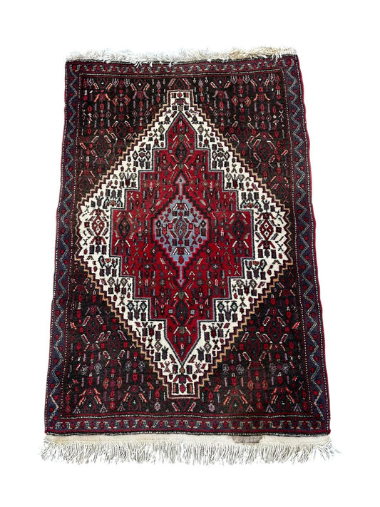Tapis Persan Senneh fait main  110cm x 70cm
