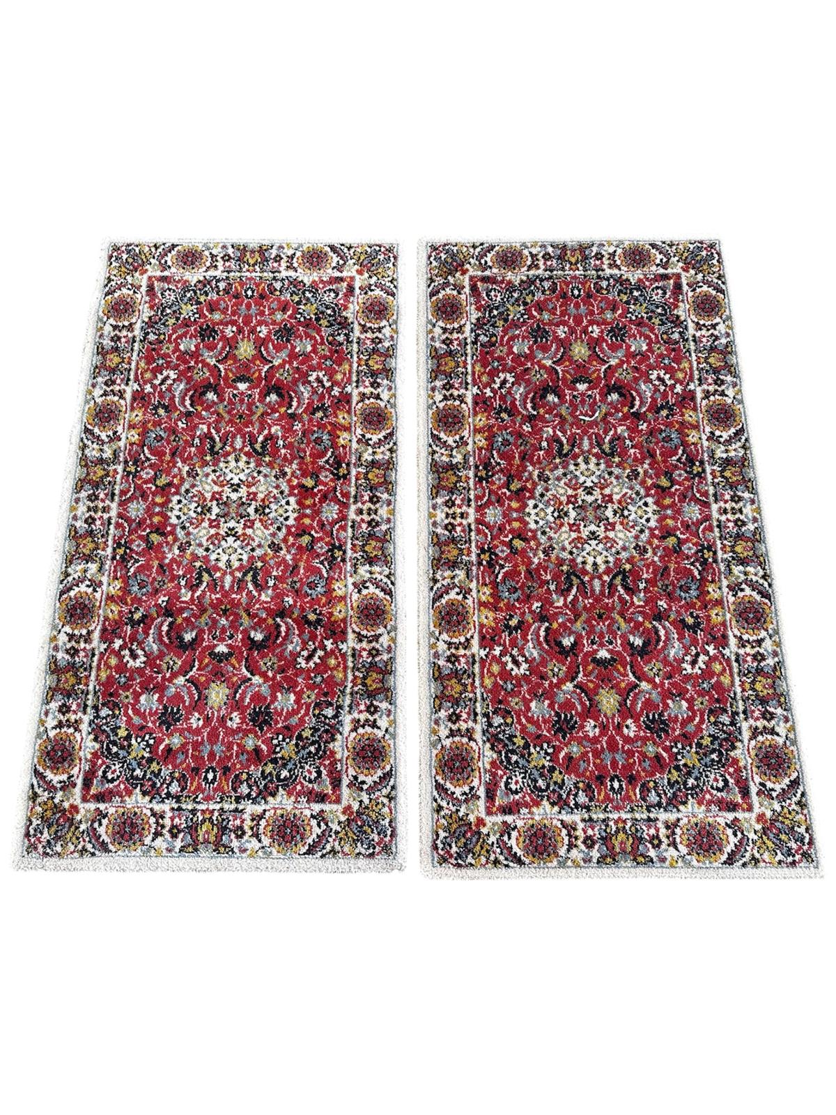 Paire de tapis orientaux 120cm x 60cm