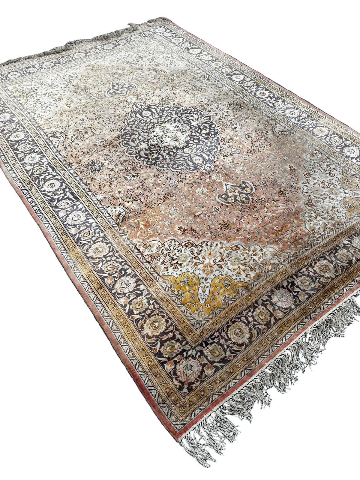 Tapis turc en soie 280cm x 180cm
