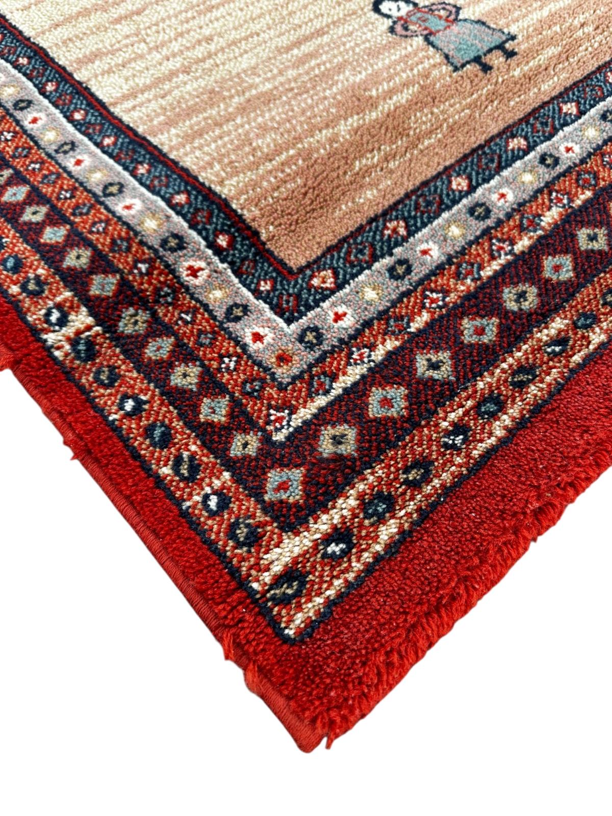 Tapis de style oriental en laine 135cm x 185cm