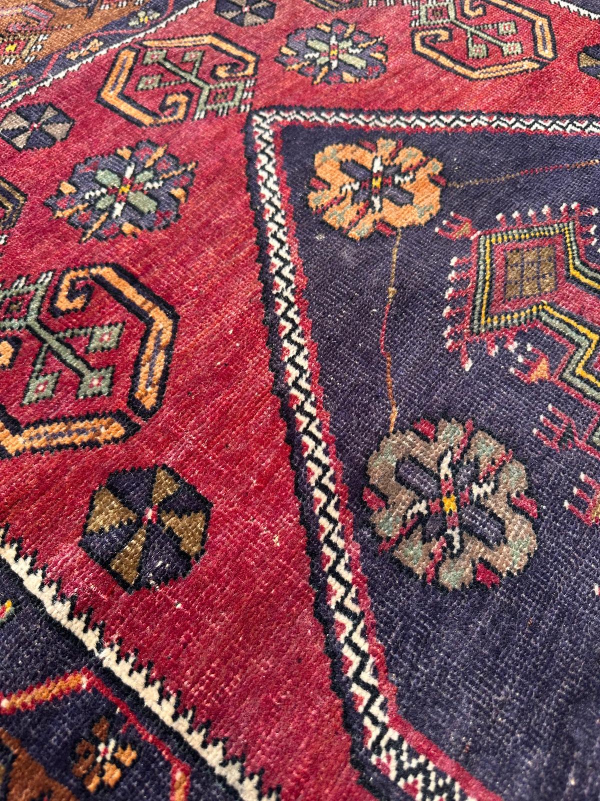 Tapis persan fait main 200cm x 115cm