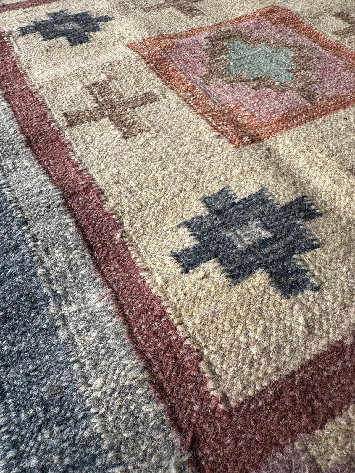 Tapis kilim fait main 90cm x 60cm
