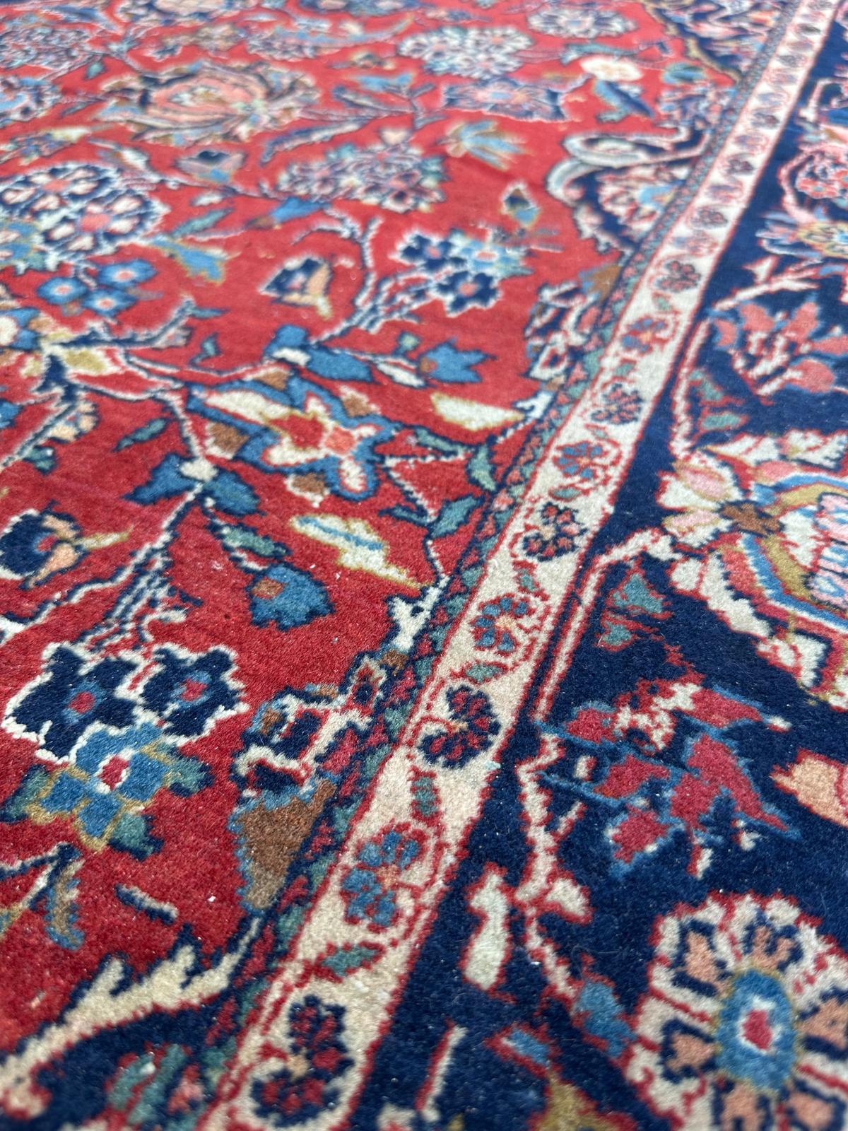 Tapis persan fait main