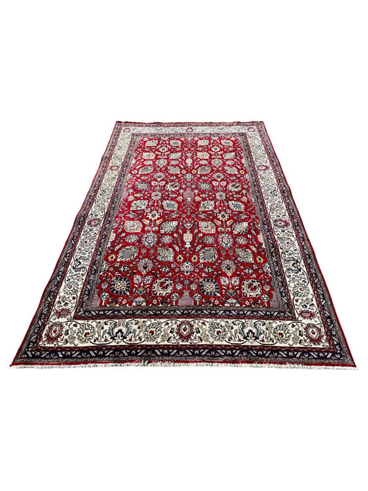 Tapis Tabriz fait main 250cm x 350cm
