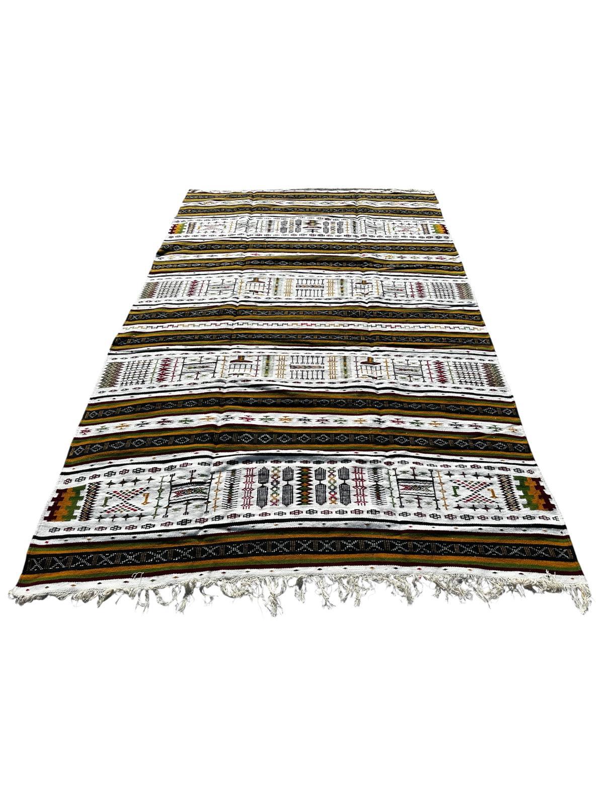 Tapis kilim fait main 2m x 3m