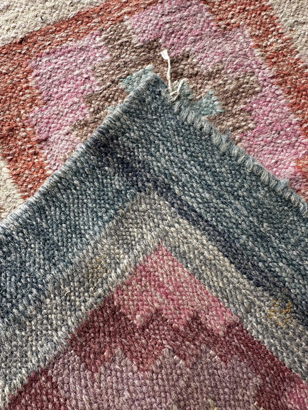 Tapis kilim fait main 90cm x 60cm