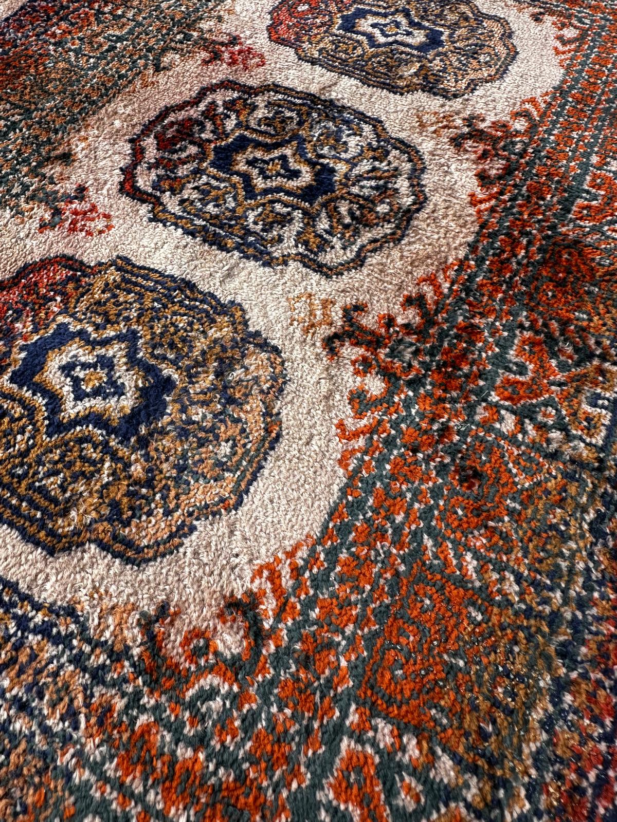 Tapis de style oriental 55cm x 34cm
