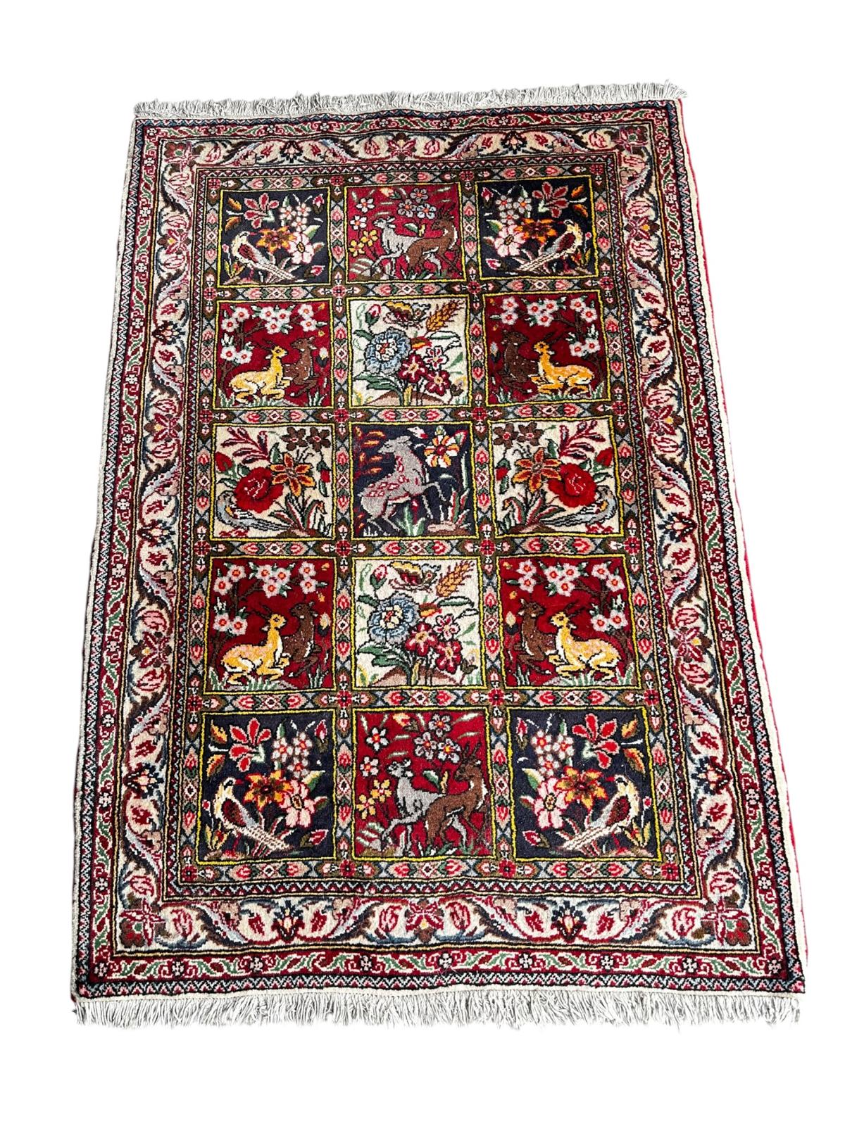 Tapis Persan Bakthiar fait main 160cm x 110cm