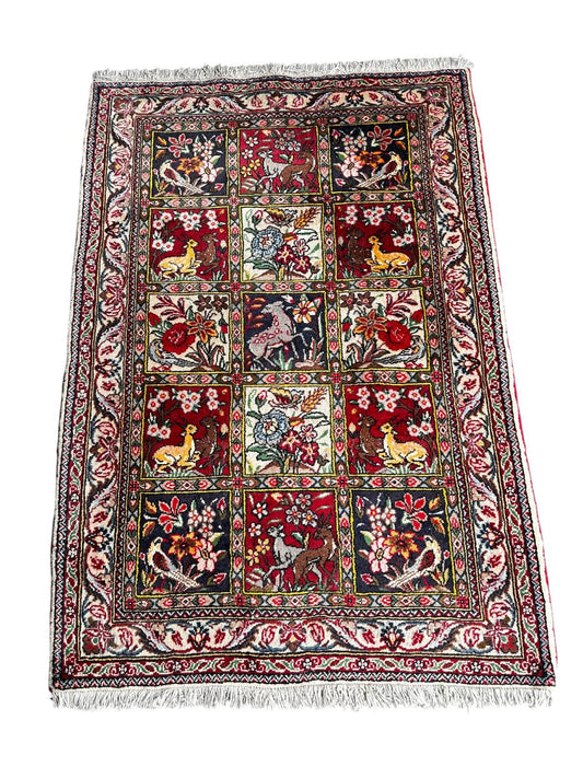 Tapis Persan Bakthiar fait main 160cm x 110cm