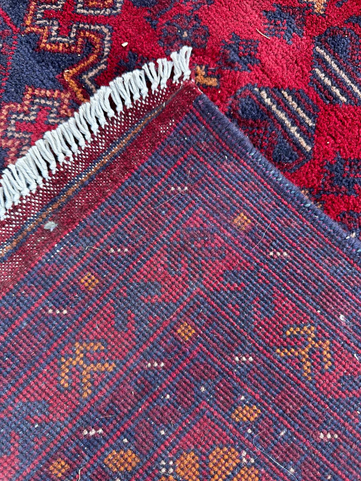 Tapis Afghan fait main 2m x 3m