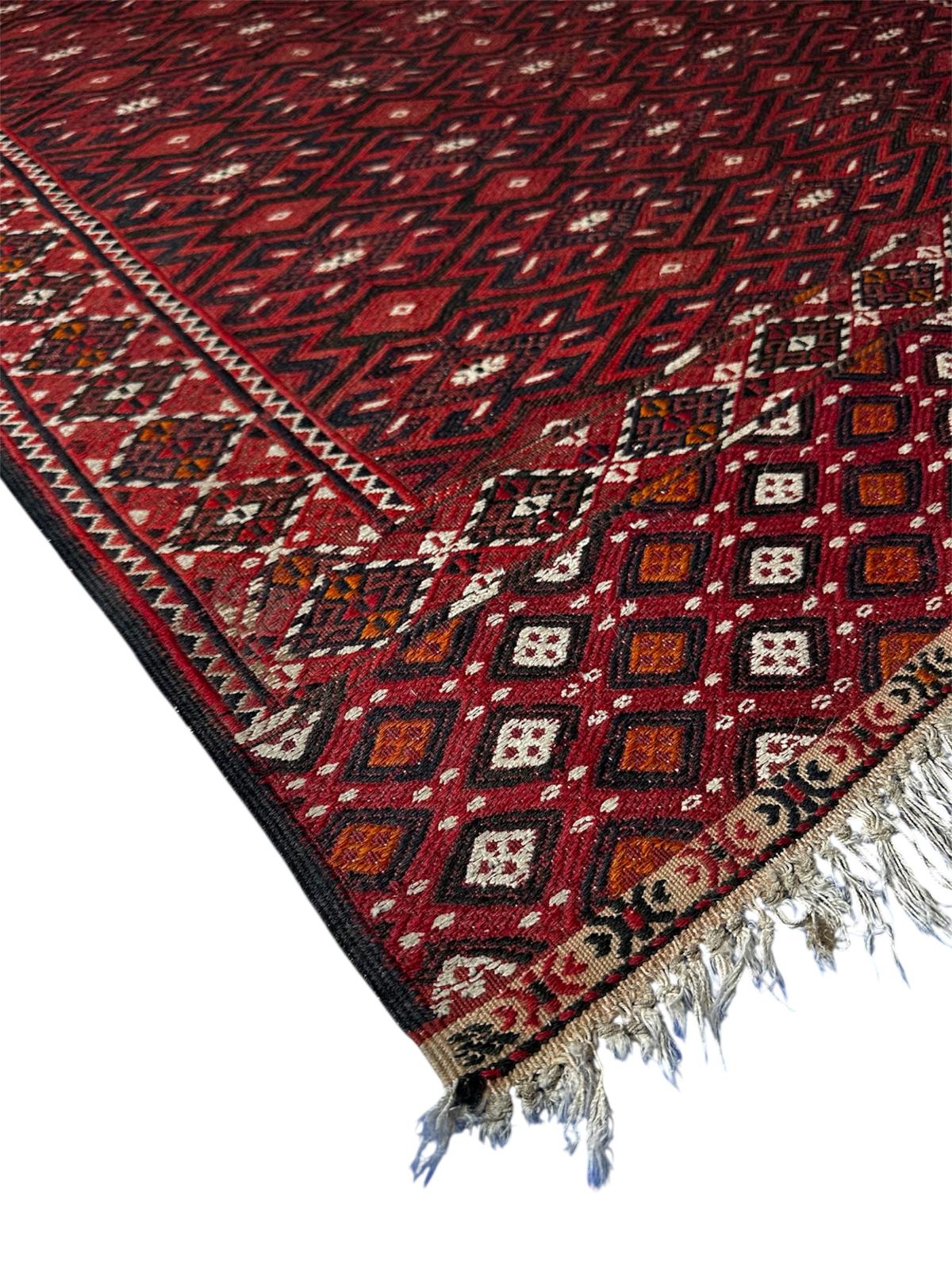 Tapis kilim tunisien 2m x 1m