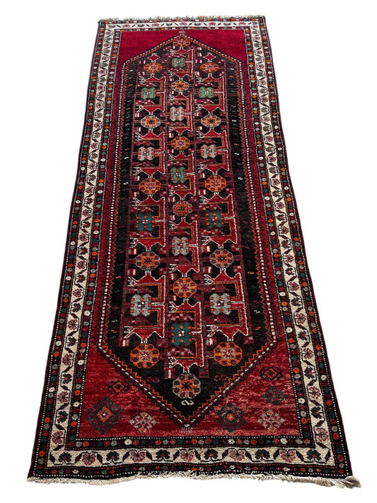 Tapis oriental de couloir fait main 280cm x 115cm