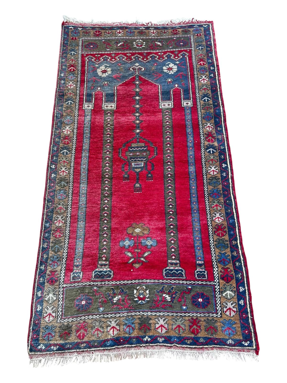 Tapis turc fait main 170cm x 90cm