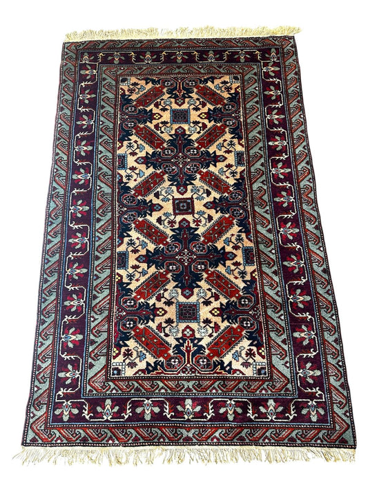 Tapis turc fait main 125cm x 205cm