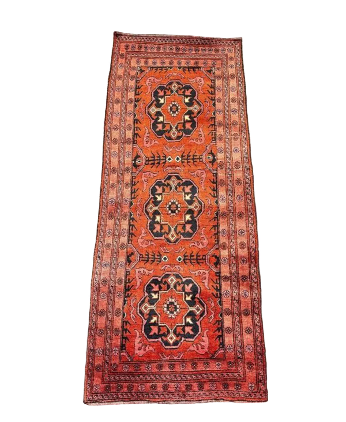 Tapis Afghan fait main 170cm x 70cm