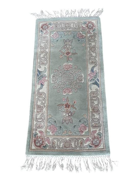 Tapis chinois fait main 120cm x 60cm