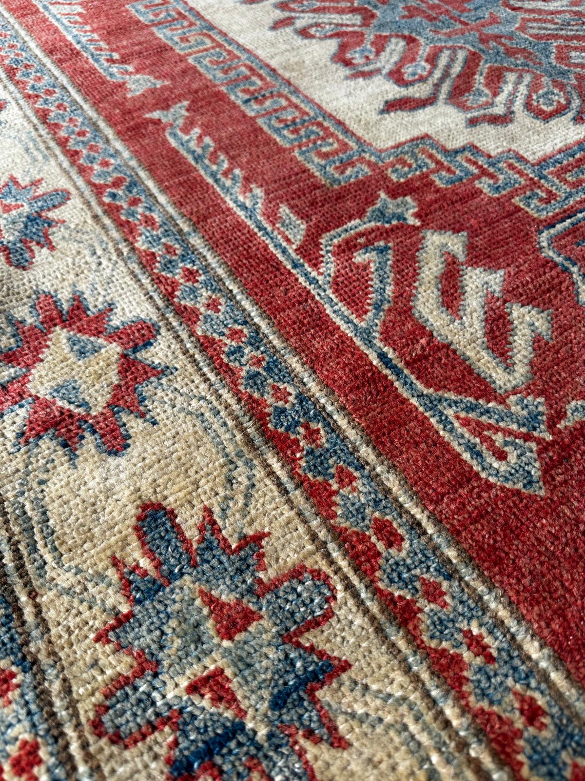 Tapis kazak fait main 155cm x 120cm
