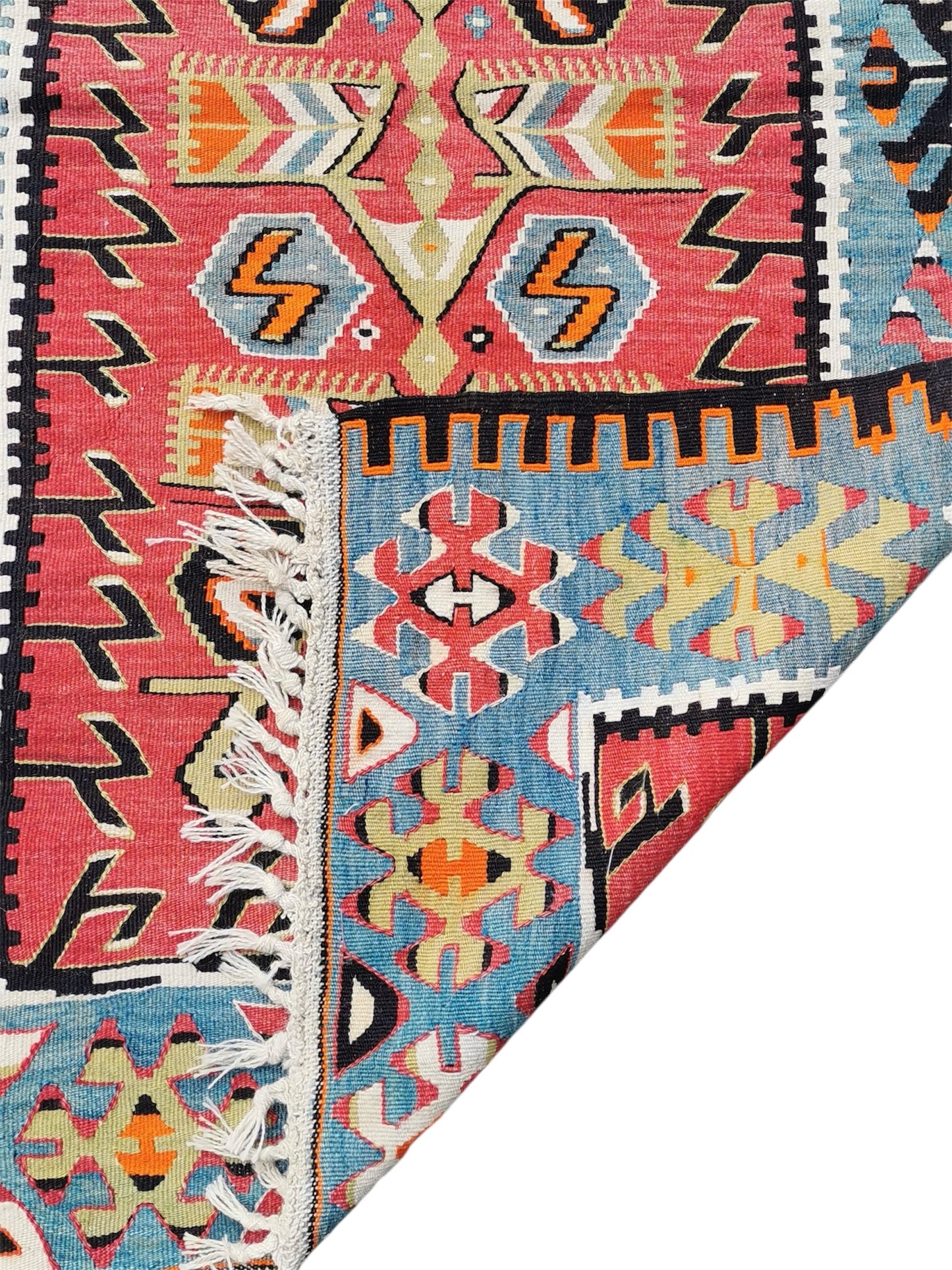 Tapis kilim fait main 1,3m x 0,9m