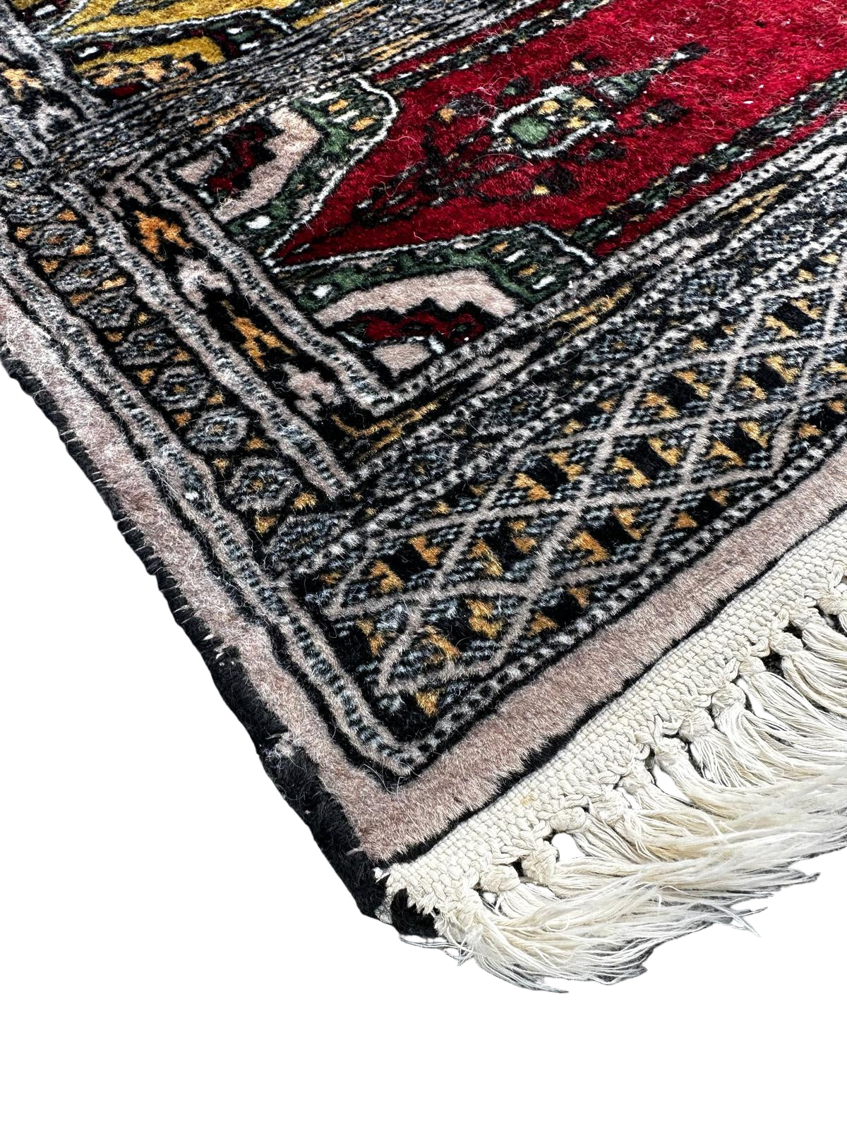 Tapis pakistanais fait main 100cm x 50cm