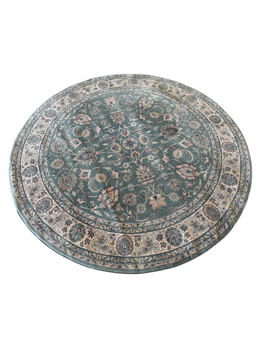 Grand tapis oriental rond 2m